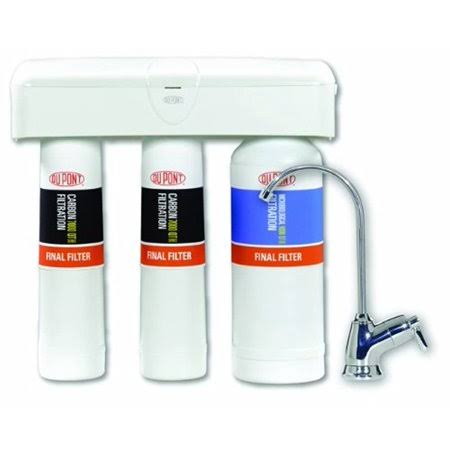 Dupont WFQT390005 QuickTwist 3 Stage Drinking Water Filtration System