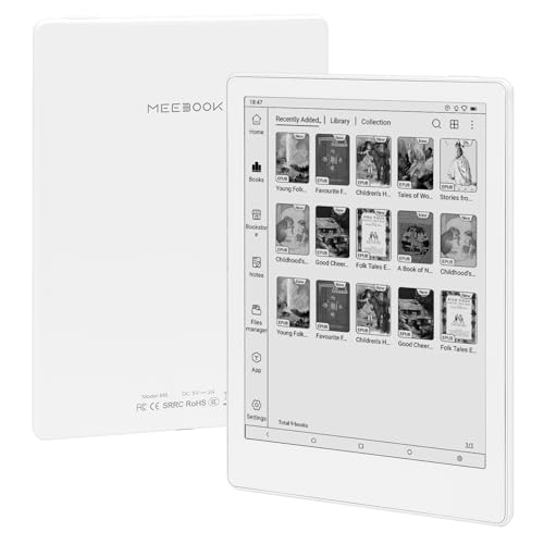 M8 | 7.8" eReader | HD 300PPI Eink Screen | Octa-core 2.2Ghz | 4+64G | 1TB TF Slot Expansion | Android14 | WiFi | BT5.2 | Double Microphone/Speakers