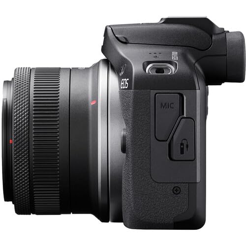 Canon EOS R100 Mirrorless Camera with 18-45mm Lens Bundle with Canon 200ES EOS Shoulder Bag + 64GB Extreme PRO Memory Card
