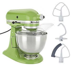 KitchenAid 4.5-qt 300W Tilt-Head Stand Mixer with Flex Edge ,Majestic Yellow