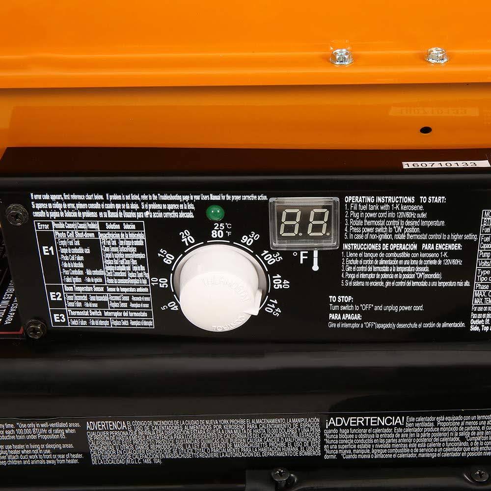 Remington 140000-Btu Portable Kerosene Heater Rem-140T-Kfa-O