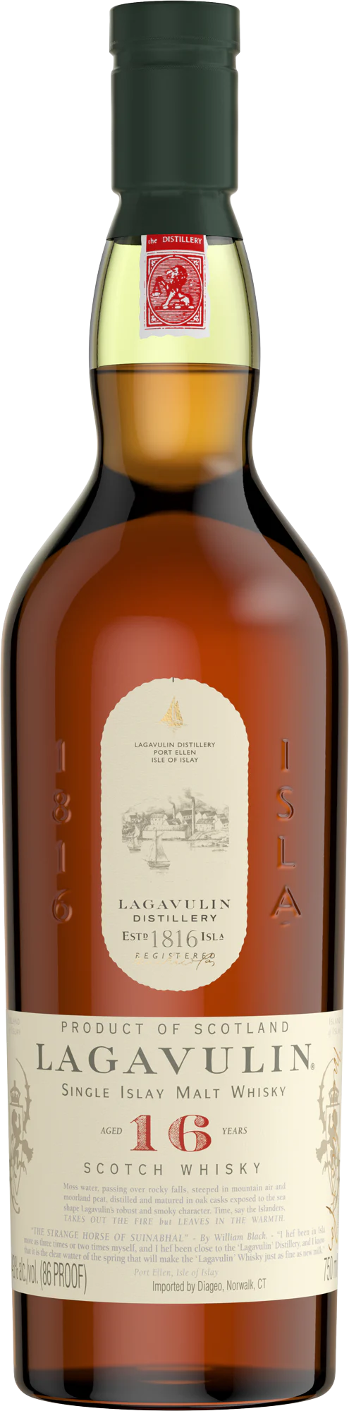 Lagavulin 16 Year Old Single Malt Scotch Whisky - Nestor Liquor