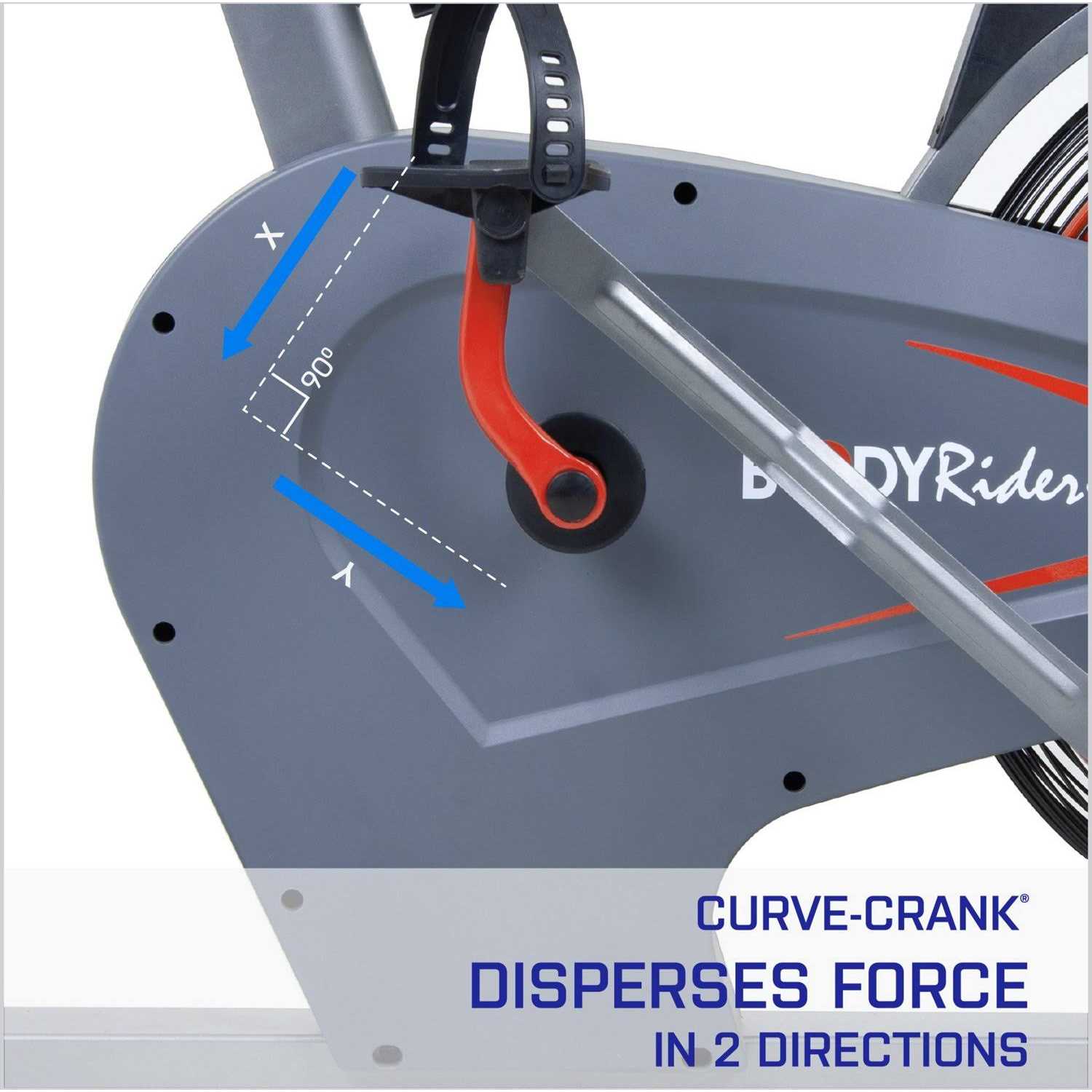 Body Rider BRF980 Upright Fan Bike - Sports Supplies Online Store