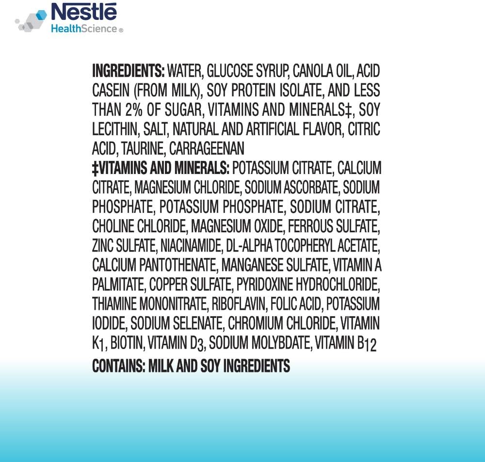 Boost Very High Calorie Complete Nutritional Drink, Very Vanilla, 8 Fl Oz (Pack of 24) Pack of 2