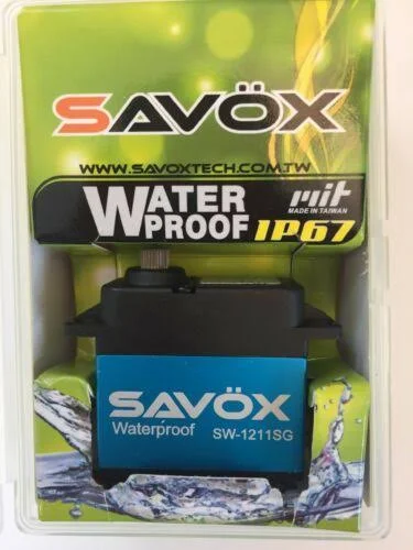 Savox Waterproof Coreless Digital Servo .10/208.3 Alum Case