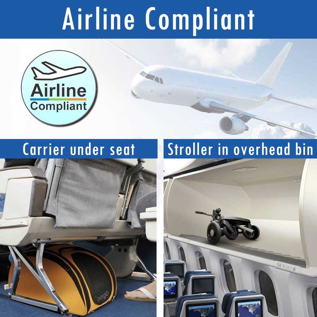 Pet Rover Airline approved Bag &amp; Pet Stroller Combo - Pet Supplies online store