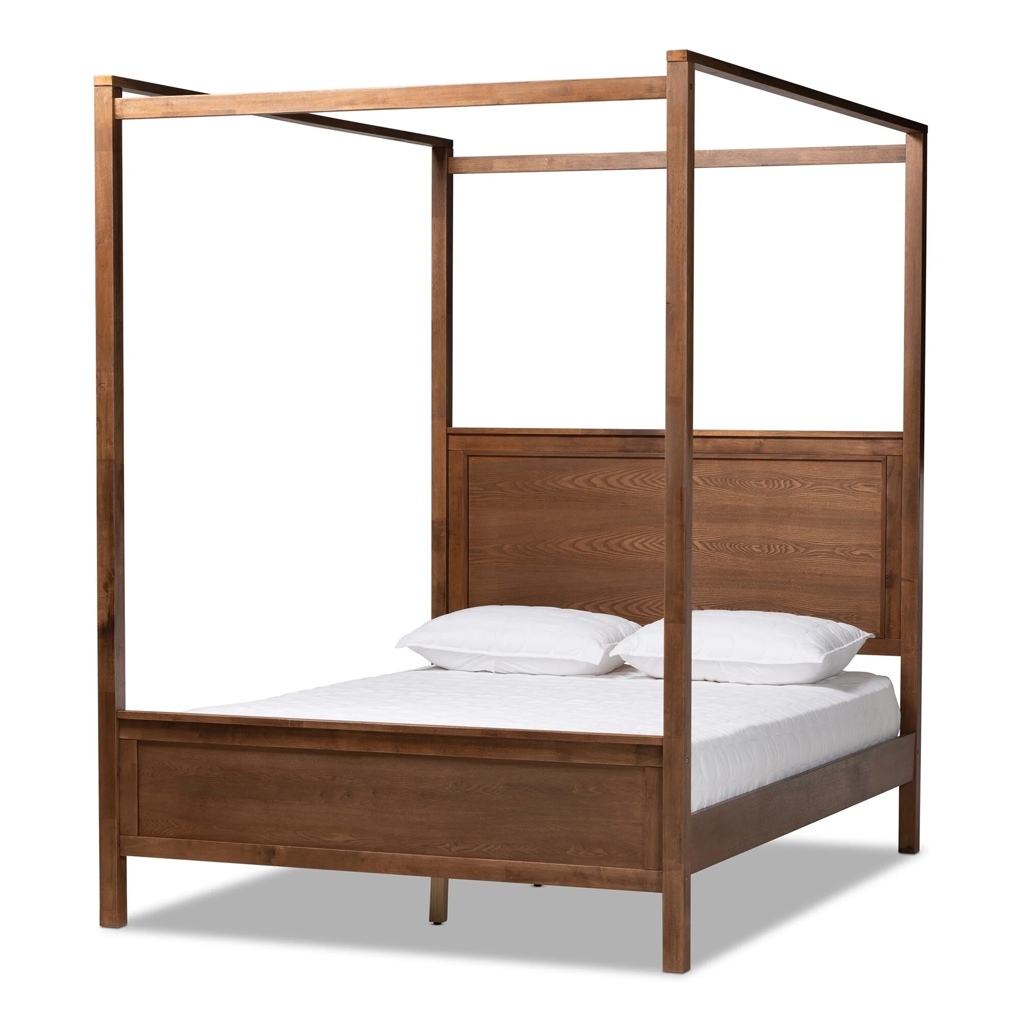 Copper Grove  Atabae Platform Canopy Bed Queen
