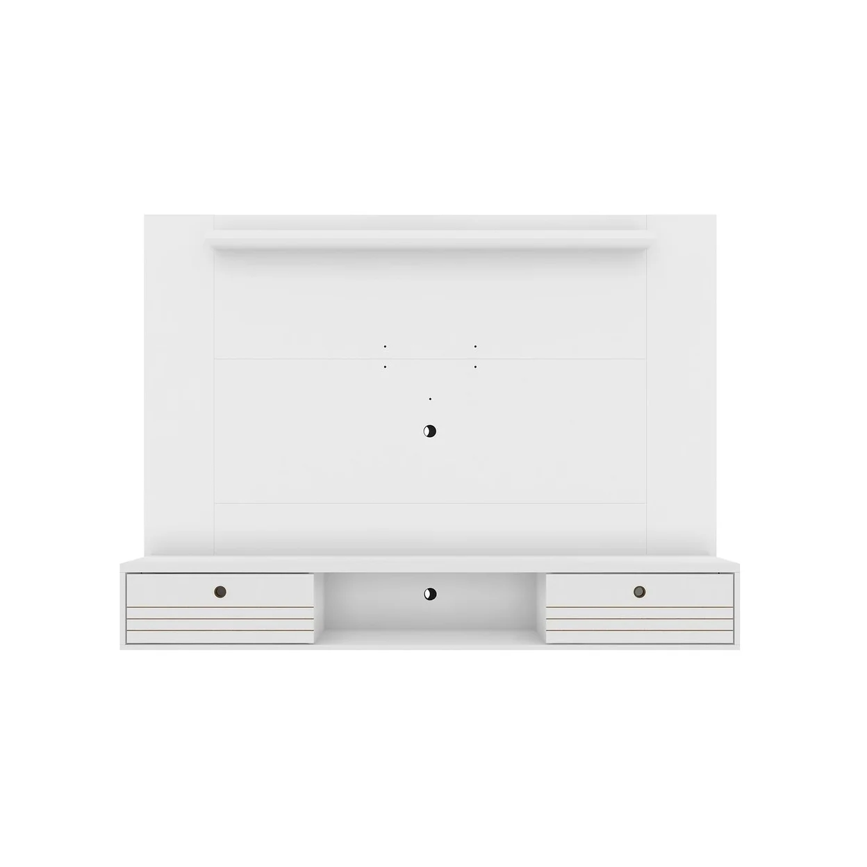 Liberty 70.86 Floating Wall Entertainment Center with Overhead Shelf