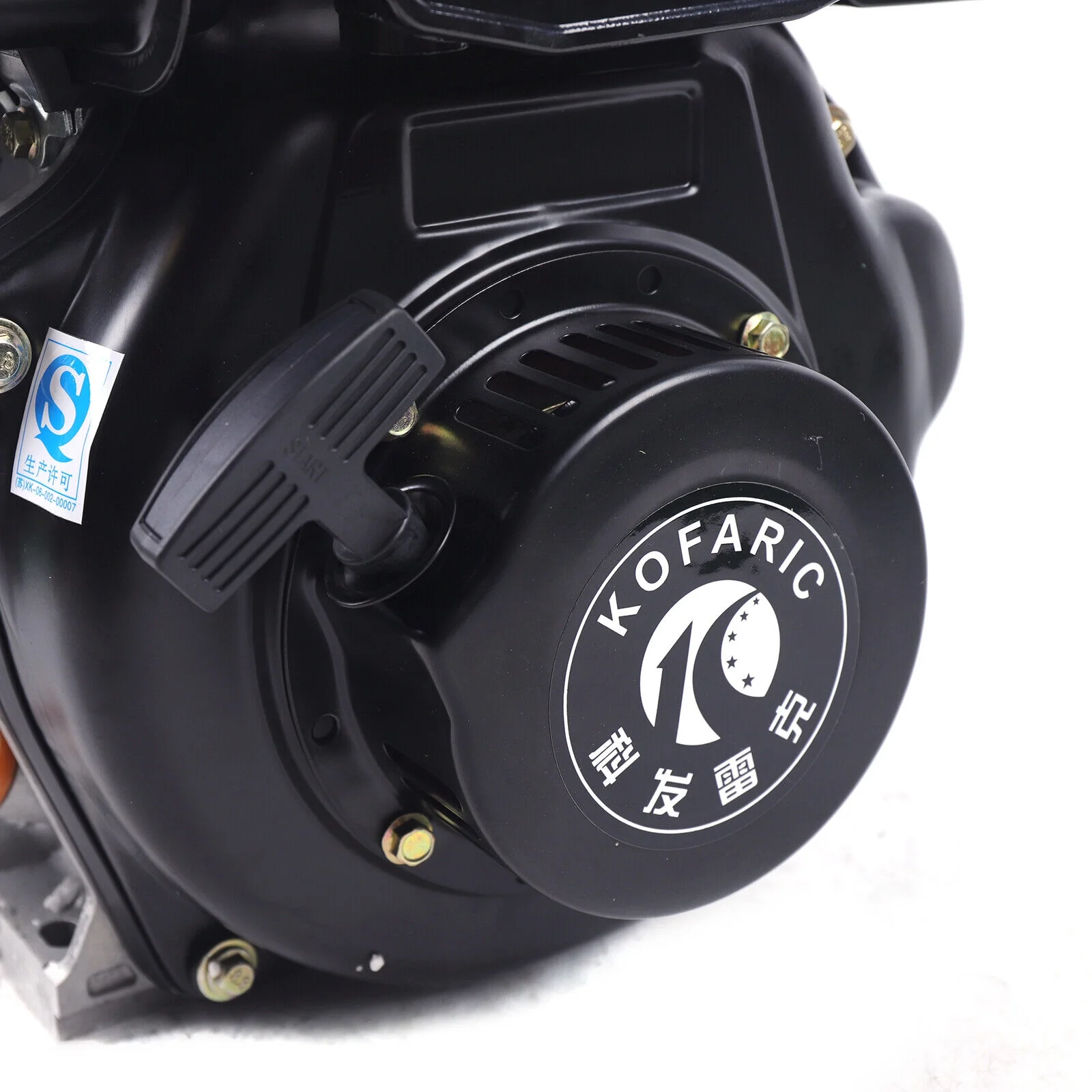 Air-Cooled Engine 4 Stroke 247CC Diesel Engine Single Cylinder with Direct Injection Fuel System for Road Cutting Machines, Grinding Machines