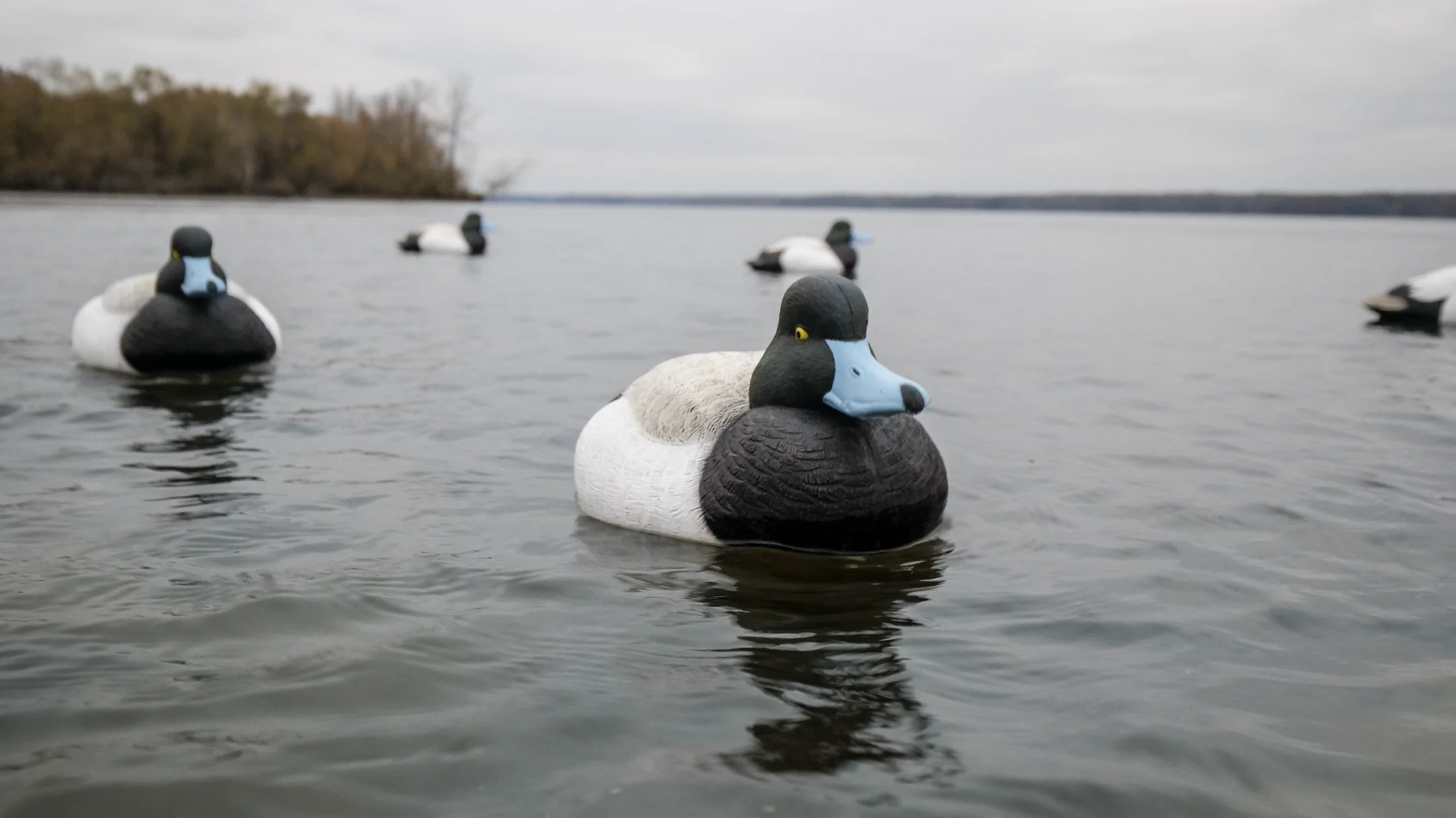 Flambeau Outdoors, 1435GSD, 14 inch, Gunning Series Foam Bluebill, Duck Decoy, 6 Pack, 12 Pounds Assembled