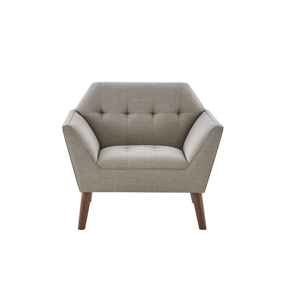 Lounge Chair - Mid Century Modern with Button Tufted Details, Belen Kox