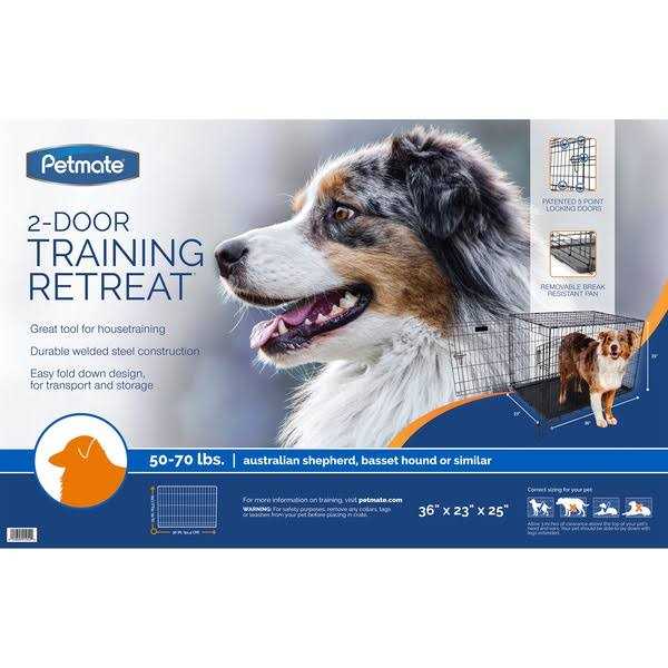 Kennel 2 Door Training Retreat Wire Petmate - Pet Supplies online store