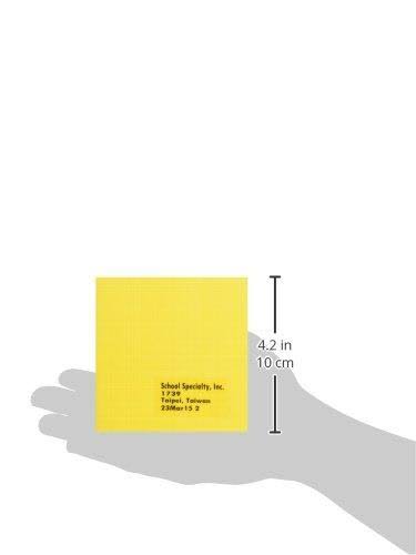School Smart Beginning Base Blocks Kit - Set of 10 - Yellow