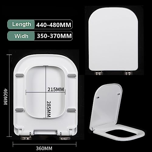 Soft Close Toilet Seat, Toilet seat, Square Toilet Seat