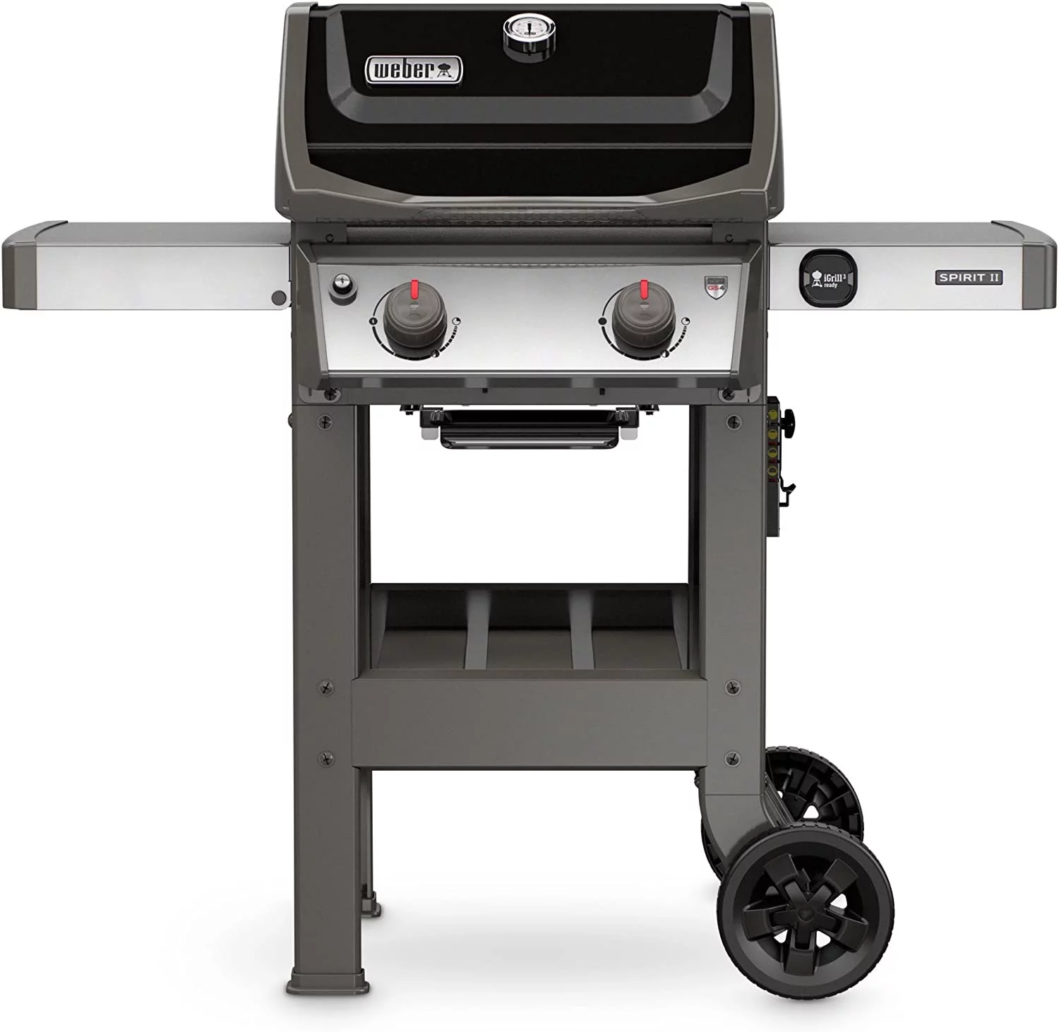Weber 44010001 Spirit II E-210 2-Burner Liquid Propane Grill, Black