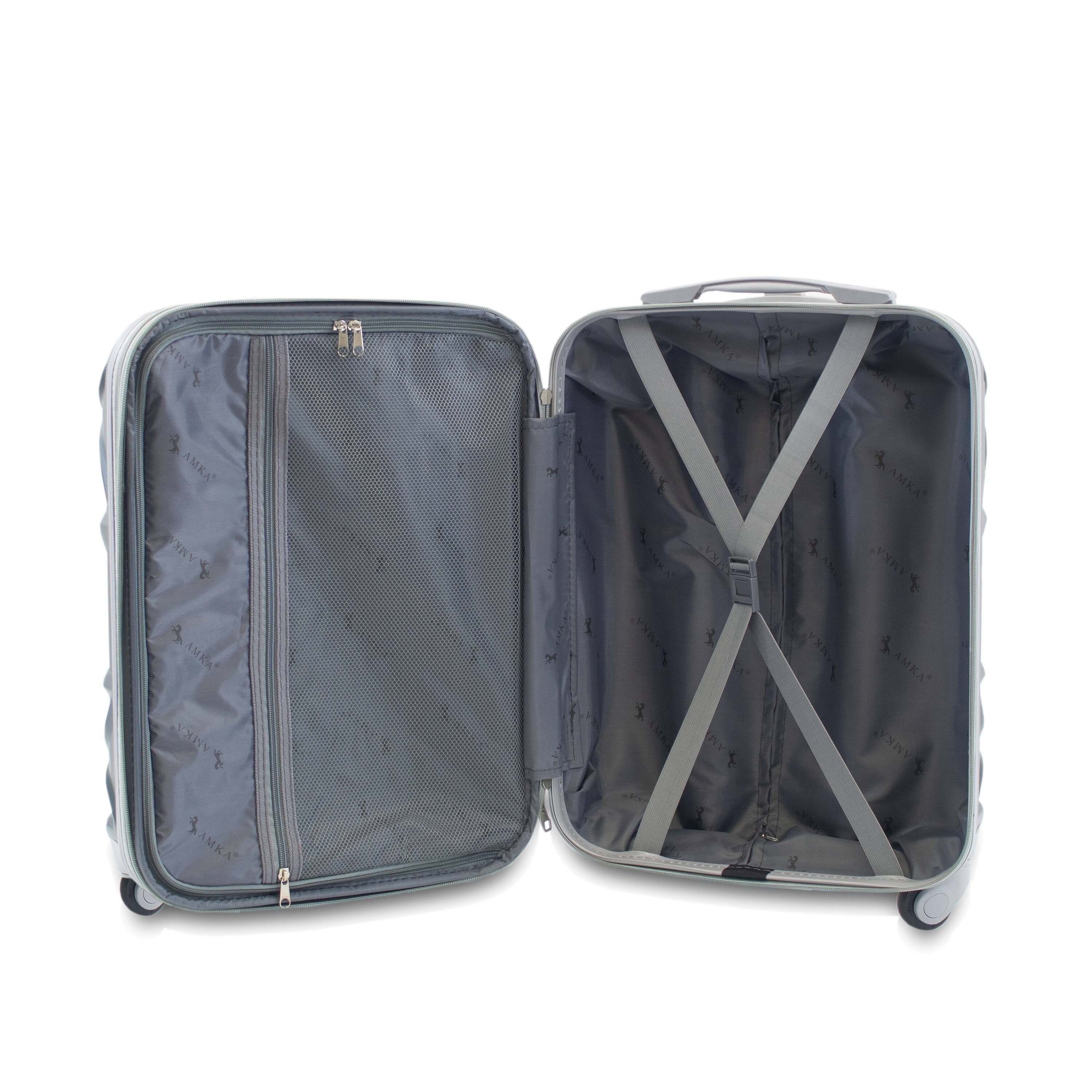 Amka Gem 20 in. Carry-On Hardside Spinner Suitcase - Forest Green