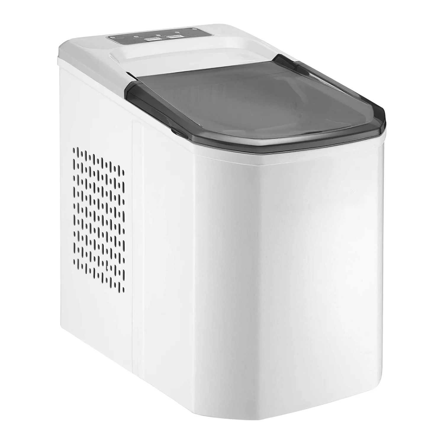 Countertop Ice Maker, Max 33Lbs/24H, 9 Bullet-Shaped Ice Cubes Ready in 6 Mins