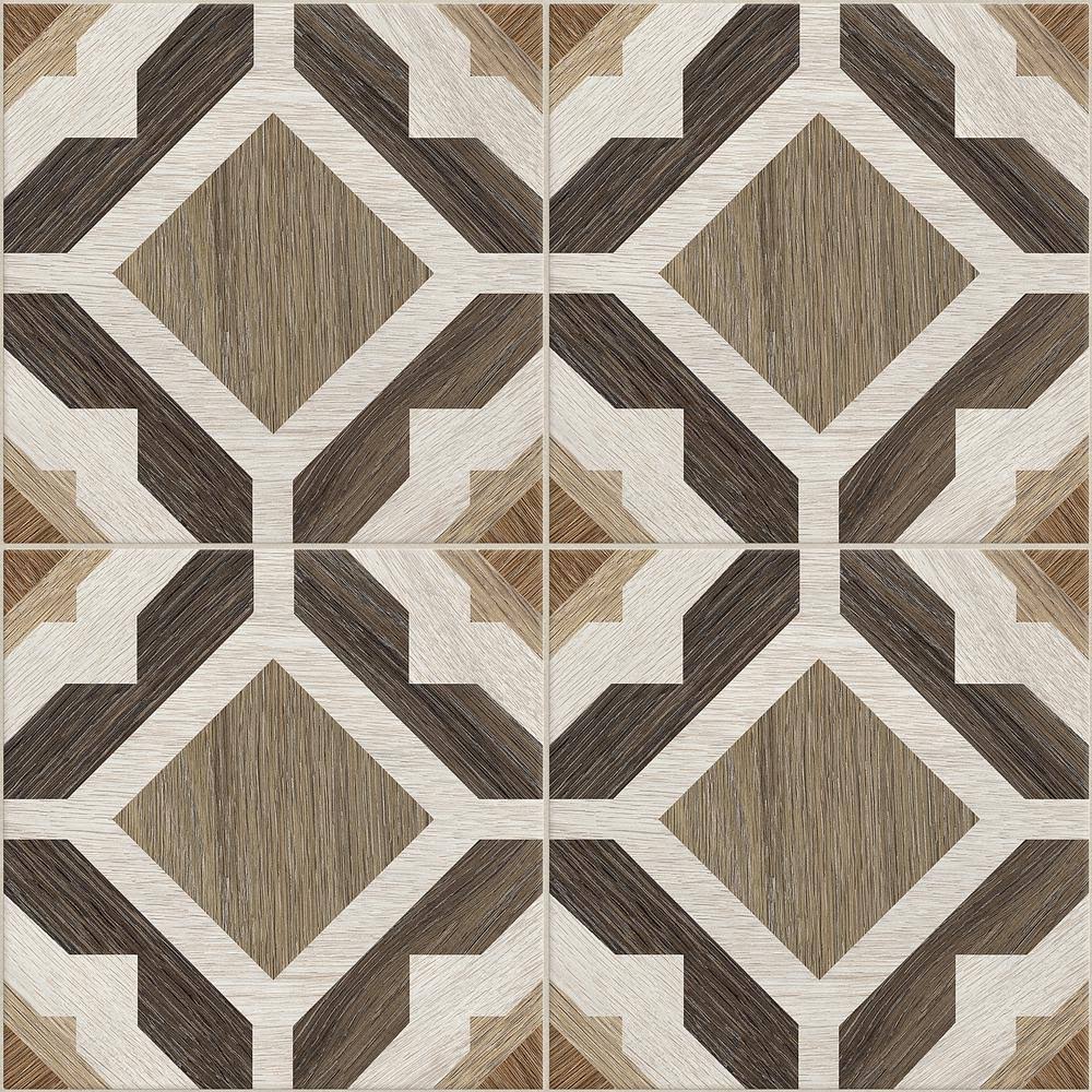 Ivy Hill Tile Castaic Starwood Oak 8 in. x 8 in. Matte Porcelain Floor and Wall Tile (12.91 Sq. ft./Case)