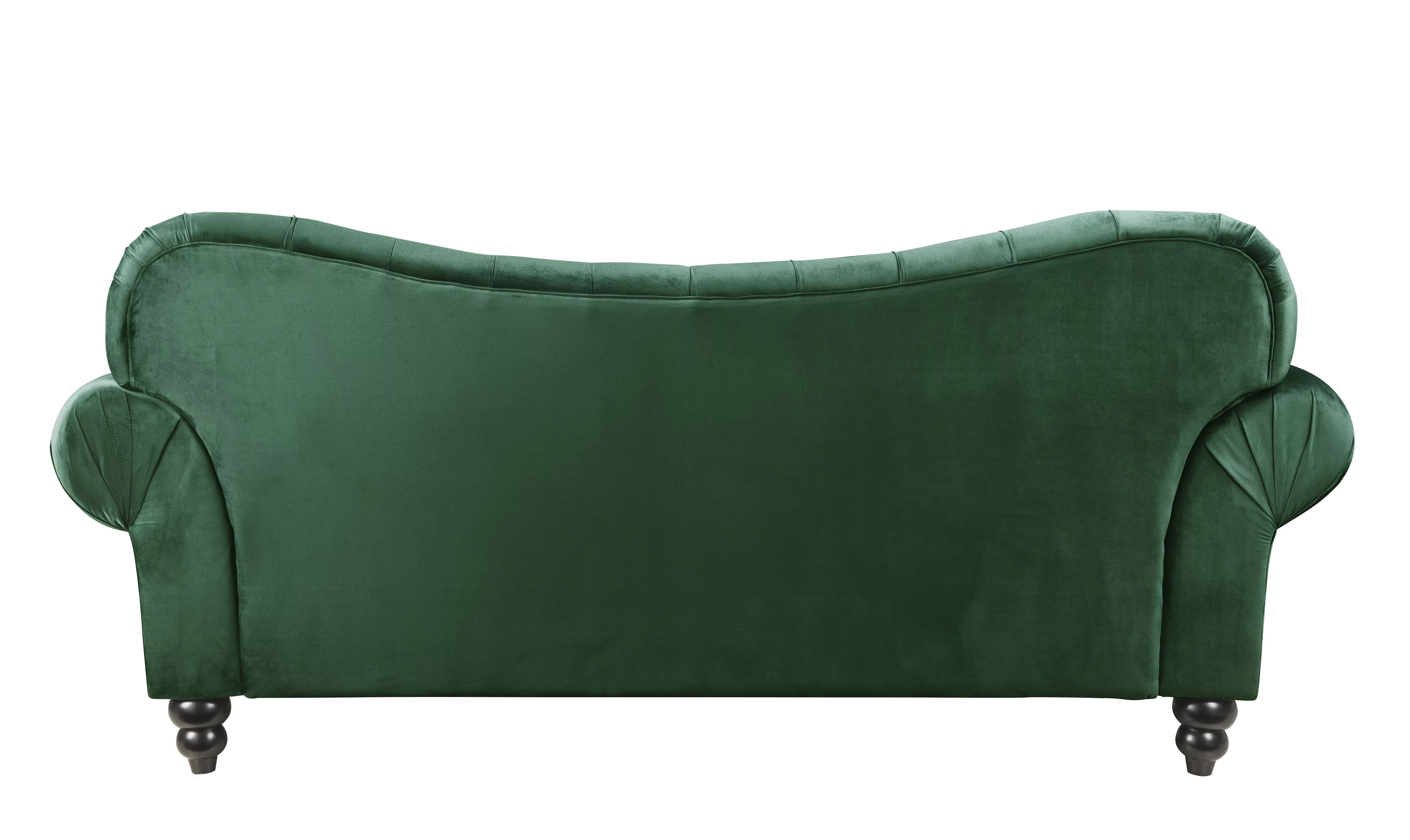Iberis Sofa, Green Velvet (1Set/2Ctn)