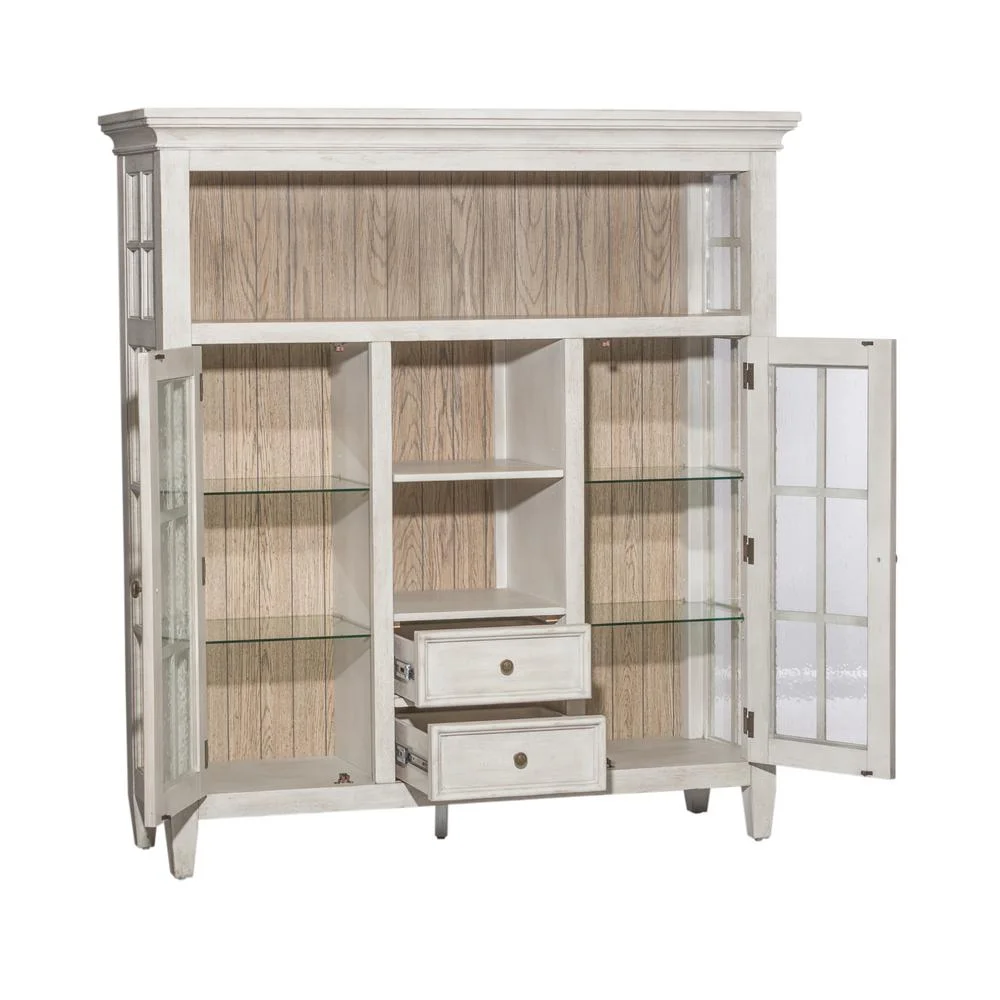 Heartland White Display Cabinet