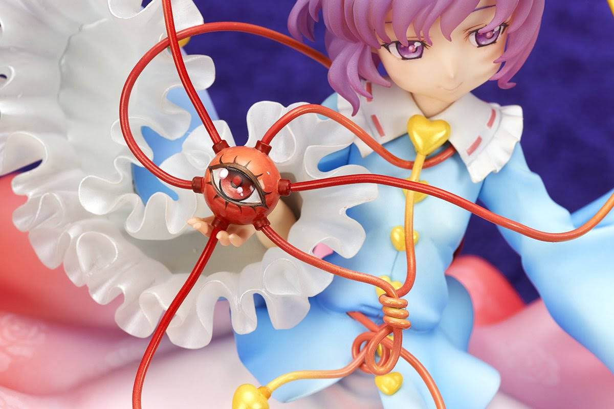 Touhou Project: Satori Komeiji Girl Even Vindictive Spirits Fear 1/8 Figure