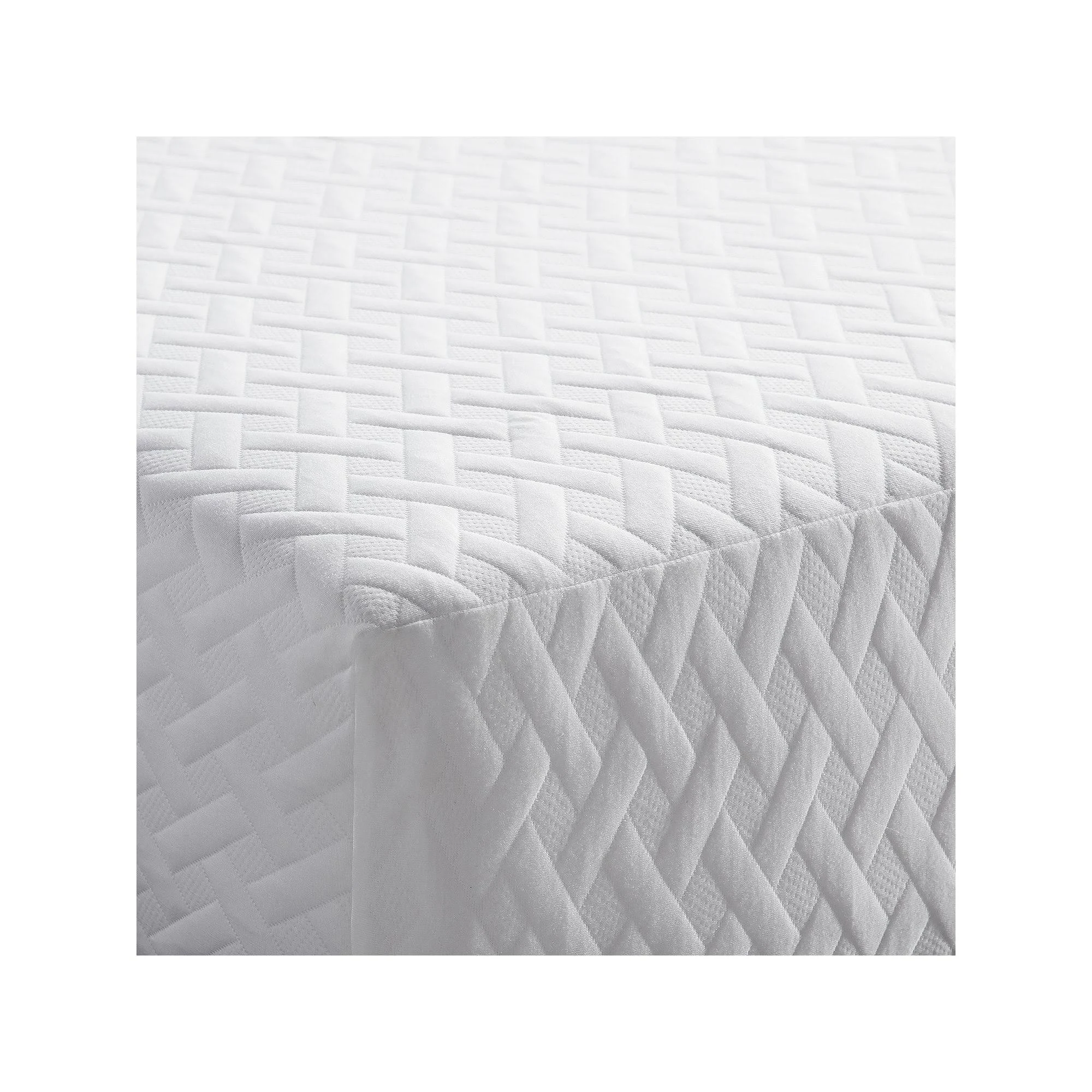 Lucid Dream Collection 10 in Gel Memory Foam Mattress - White - Twin