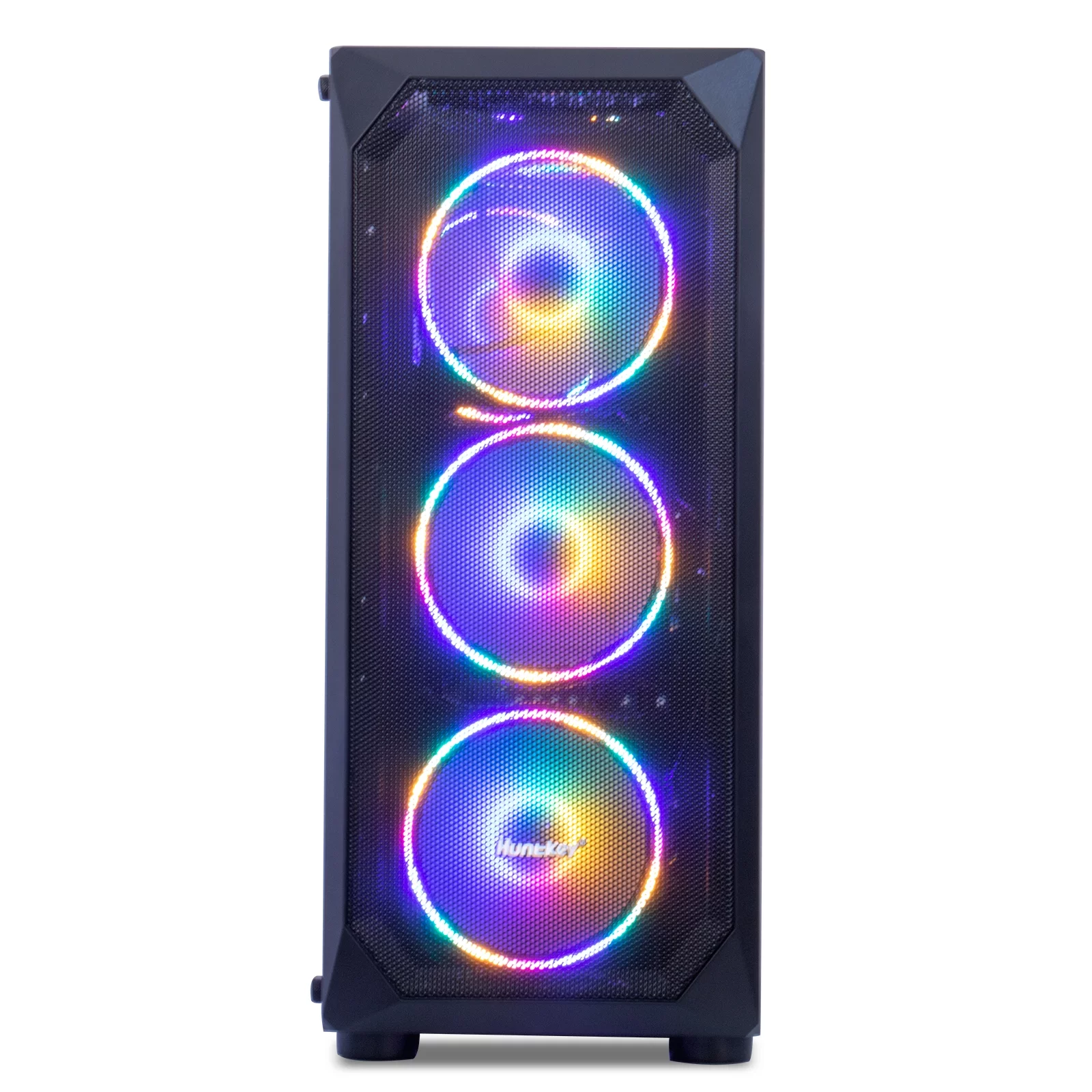 MXZ Gaming PC Computer AMD Ryzen 5 5500 3.6GHz, RTX 3060 12GB, B450M,16GB DDR4 3200,NVME 1T SSD, 6RGB Fans, WIFI & Win 11 Pro Ready