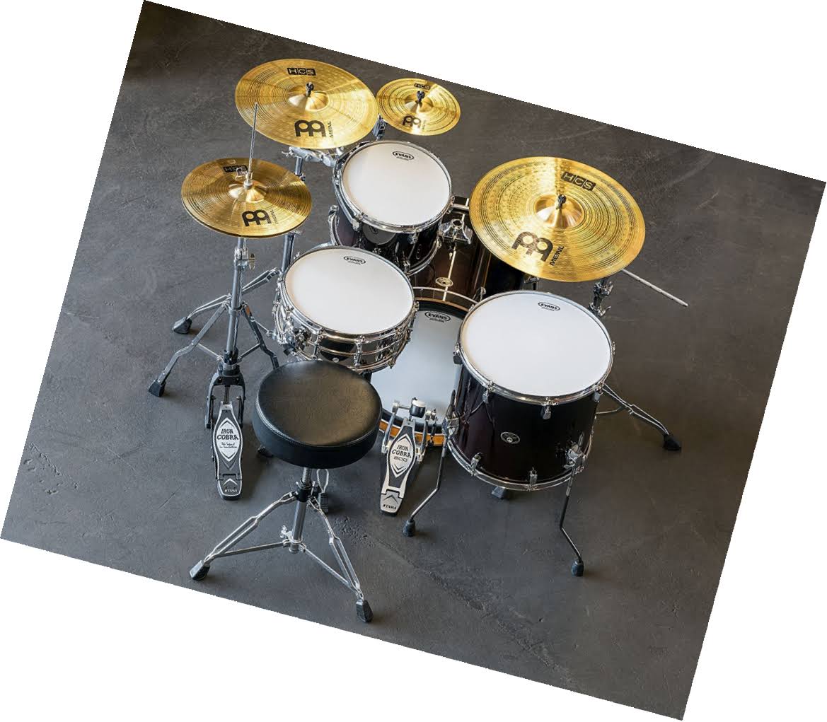 Meinl Cymbals HCS Cymbal Pack with Free 10x22 Splash