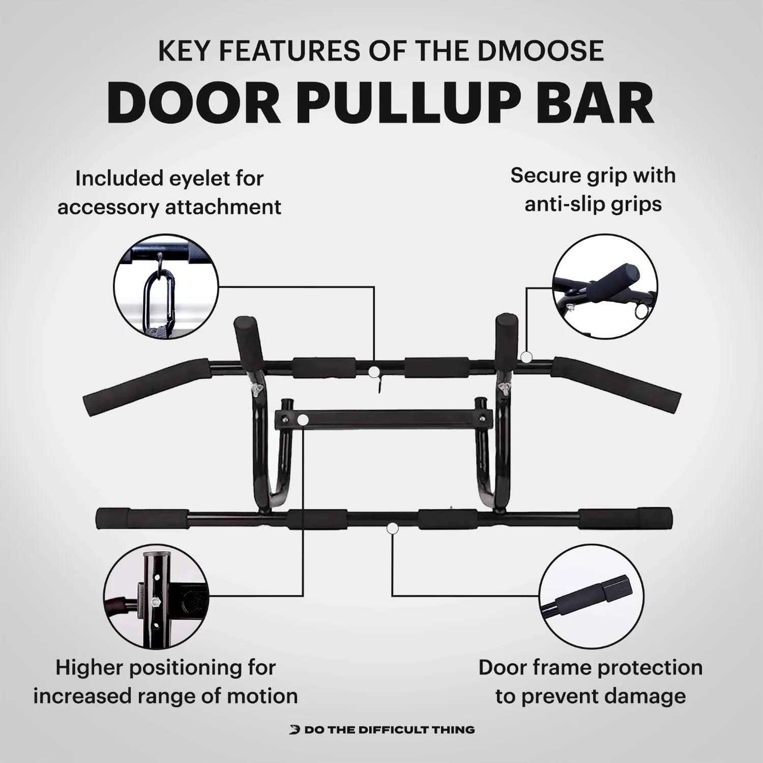 DMoose Doorway Pull Up Bar - Sports Supplies Online Store