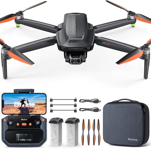 Bwine F7GIM Pro Drone with 6K UHD Camera and 3-Axis Brushless Gimbal, GPS Smart Control for Adults and Beginner, Plus 70Mins Flight Time