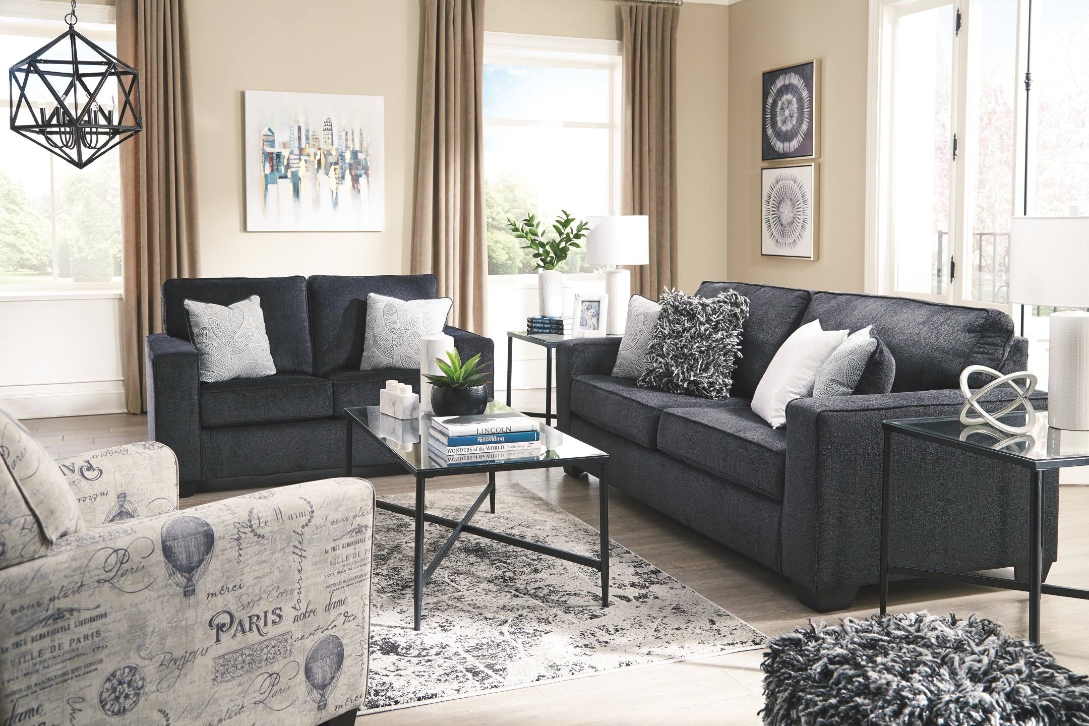 Signature Design by Ashley Altari Queen Sofa Sleeper - Slate