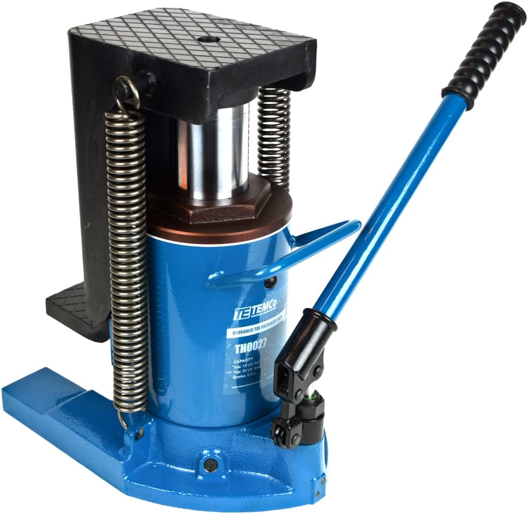 TEMCo Hydraulic Container / Machine Toe Jack (2.5 Ton - 5 Ton) Lift Capacity TH0025