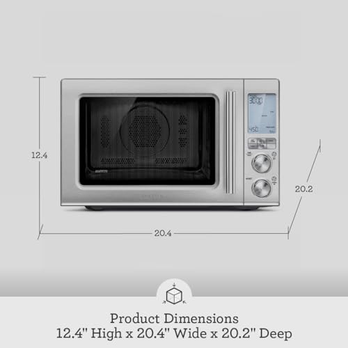 Breville BMO870BSS1BUC1 Combi Wave 3 in 1, Brushed Stainless Steel - Smart Home Appliances