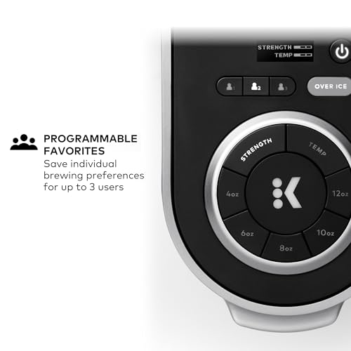 Keurig K-Supreme Plus Single Serve K-Cup Pod Coffee Maker, MultiStream Technology, Customizable Strength and Temperature Settings, Programmable