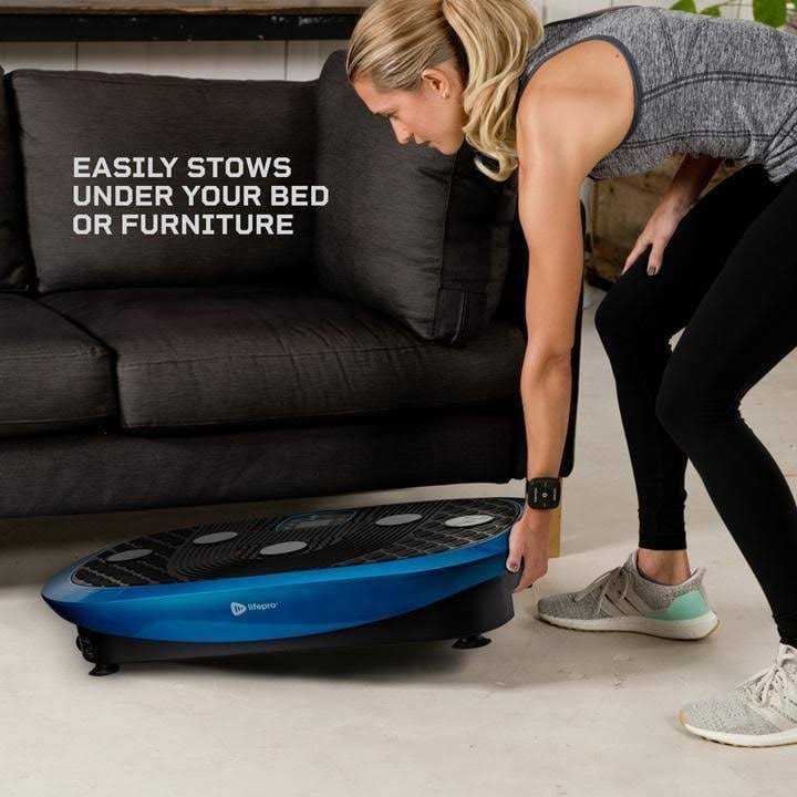 LifePro Rumblex Plus 4D Vibration Plate Exercise Machine Triple Motor Oscillation - Sports Supplies Online Store