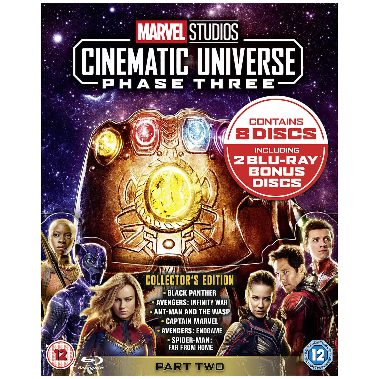 Marvel Studios Cinematic Universe Phase 3 Part 2 (6 Films) BLU-RAY
