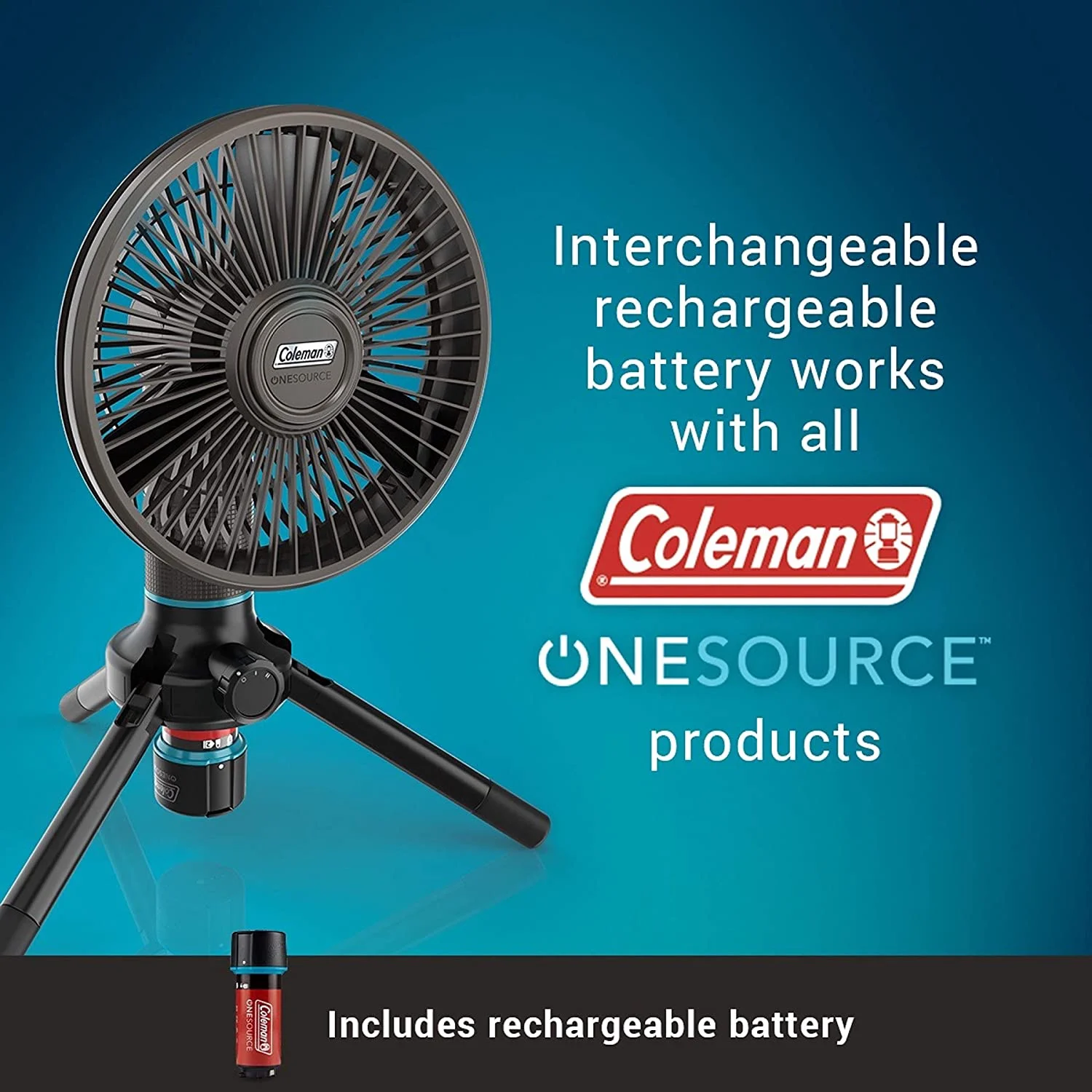 Coleman OneSource Rechargeable Outdoor Camping Gear: Camp , Cordless Vacuum, Fan, Speaker, & Air Pump Options