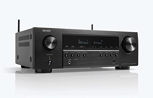 Denon AVR-S760H 7.2-Channel Home Theater AV Receiver 8K Video Ultra HD 4K/120 - (Renewed)
