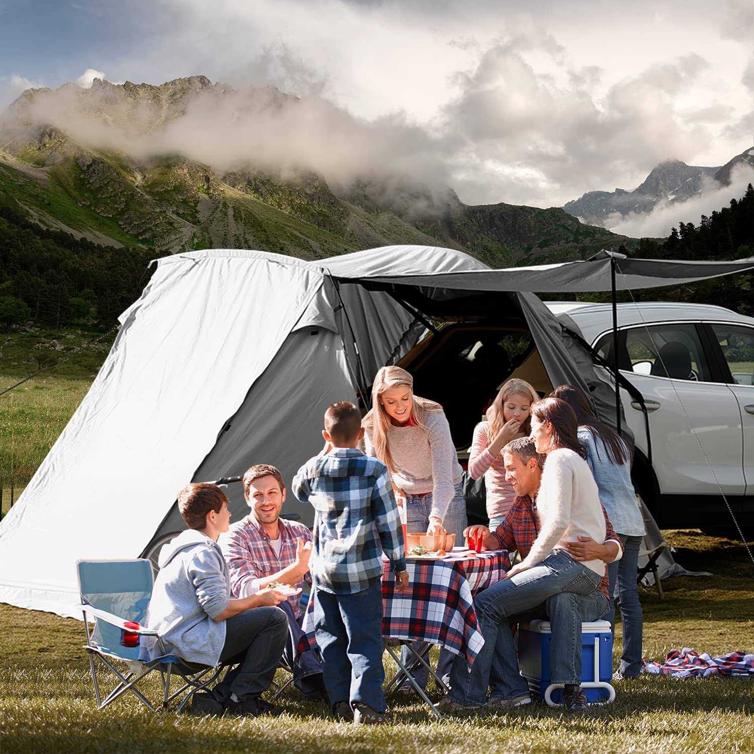 Kampkeeper SUV Car Tent Tailgate Shade Awning Tent for Camping - Sports Supplies Online Store