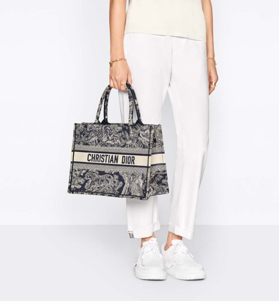 MEDIUM DIOR BOOK TOTE