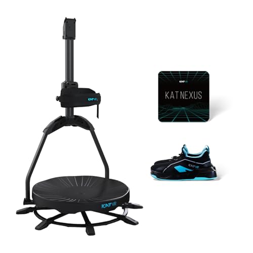 KAT Walk C2 CORE VR Treadmill | 360° Omnidirectional Walking Pad for Immersive Gaming & Home Fitness | Compatible with SteamVR, Oculus