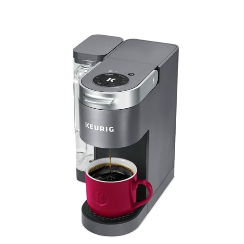 Keurig K-Supreme Single Serve K-Cup Pod Coffee Maker, MultiStream Technology, 4 Brew Sizes, 66oz Dual-Position Removable Reservoir, Black
