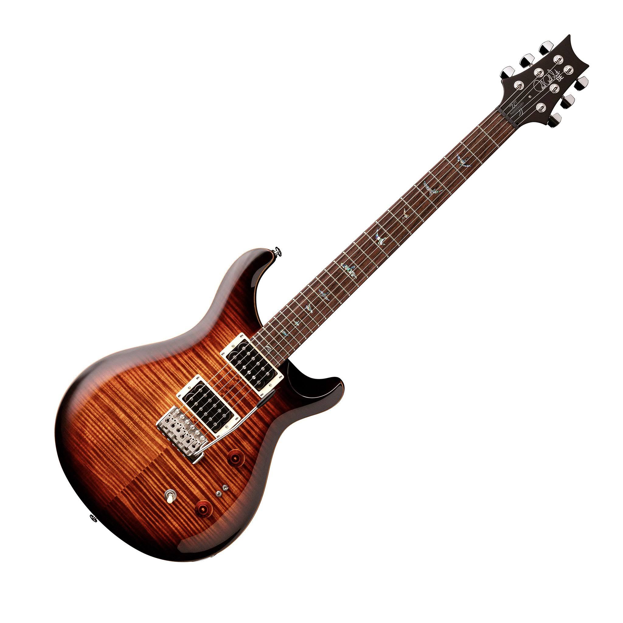 PRS SE Custom 24 35th Anniversary - Black Gold Burst