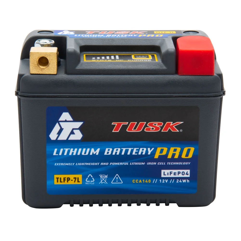 Tusk Lithium Pro Battery TLFP-7L For HUSQVARNA TX 300 2017-2019,2023