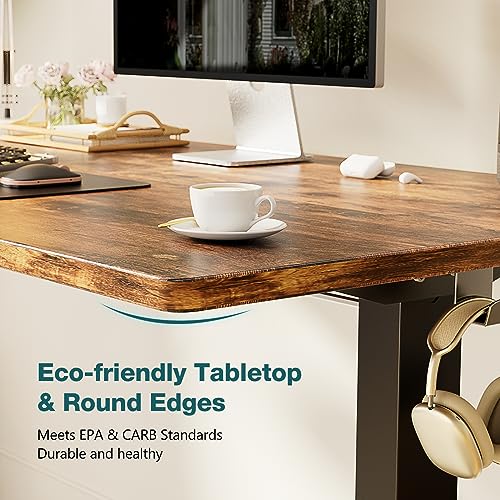 Standing Desk, Adjustable Height Electric Sit Stand Up Down Computer Table