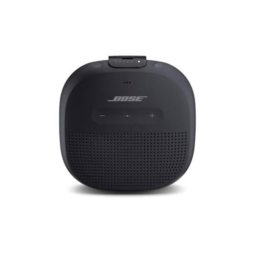 Bose SoundLink Micro Bluetooth Speaker: Small Portable Waterproof Speaker with Microphone, Black - Radiant Selections
