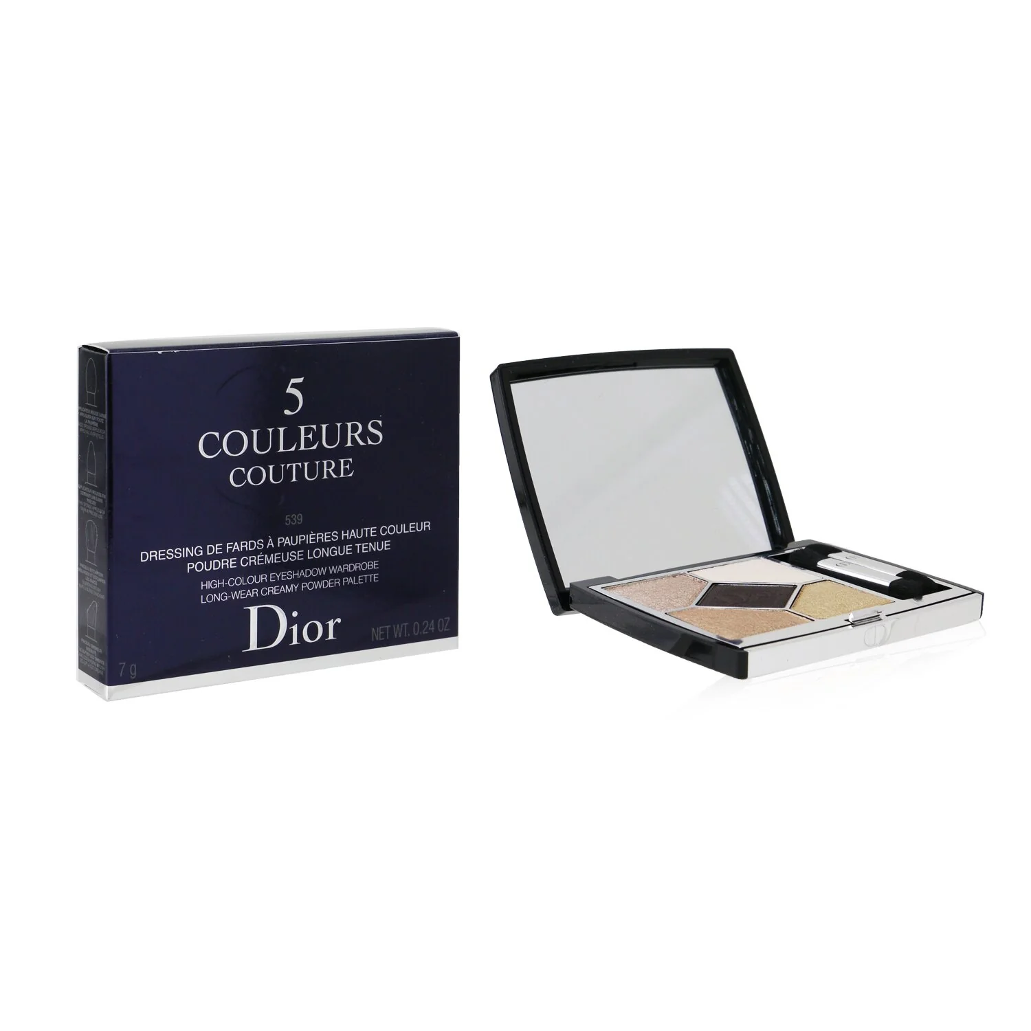 Christian Dior 5 Couleurs Couture Long Wear Creamy Powder Eyeshadow Palette - # 579 Jungle  7g/0.24oz