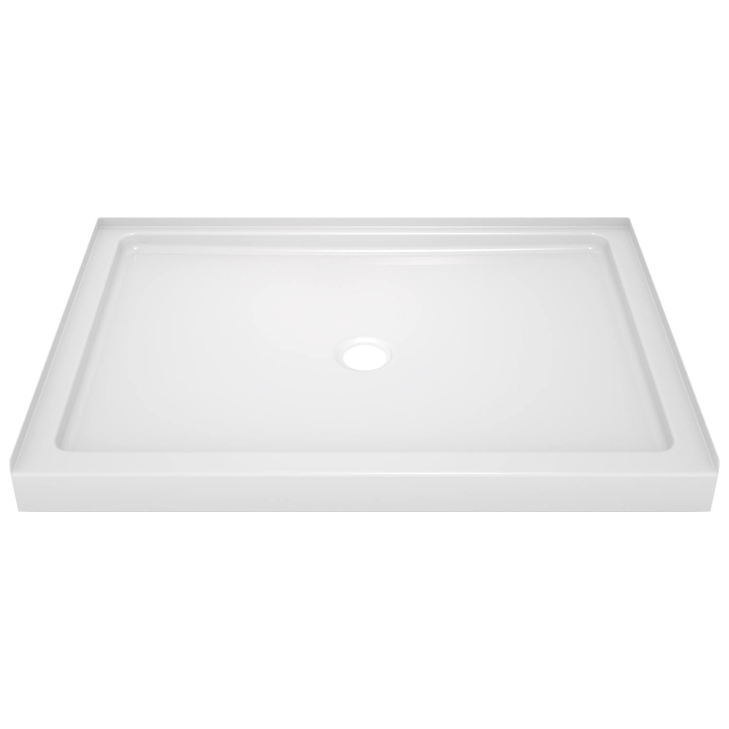 Delta Classic 400 Shower Floor u0026 Base 48 in. L x 34 in. D, White