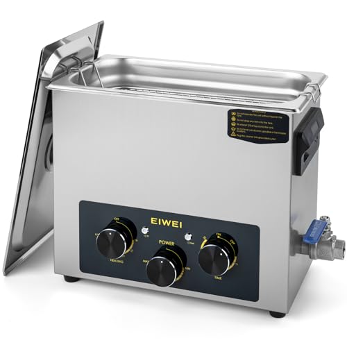 3L Ultrasonic Cleaner, One-Touch Cleaning, Heating, Dual-Frequency, Sweep Frequency, Touch Ultrasonic Cleaning Machine for Labs,Carburetor,Jewelry