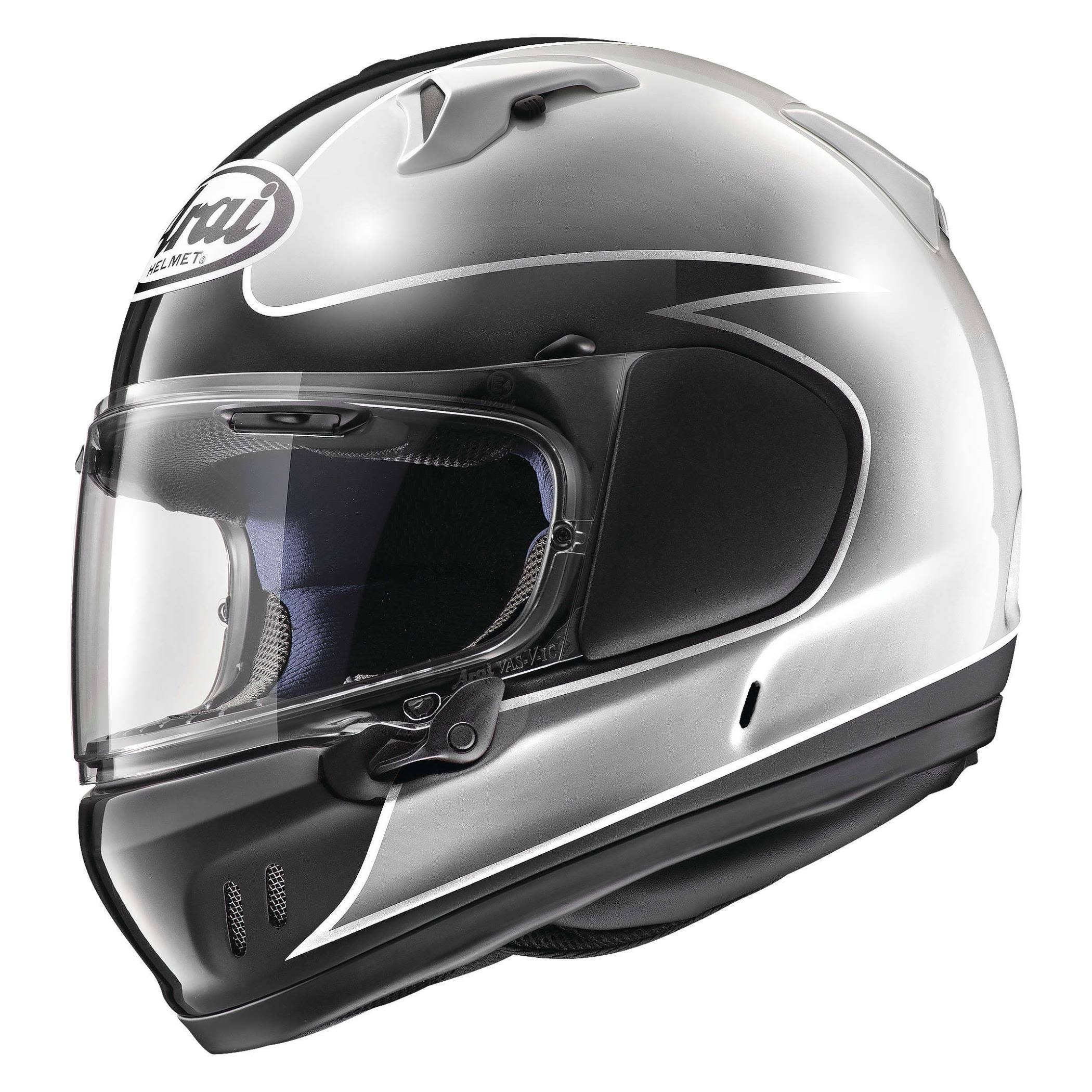 Arai Defiant-X Carr Motorcycle Helmet MD / Silver